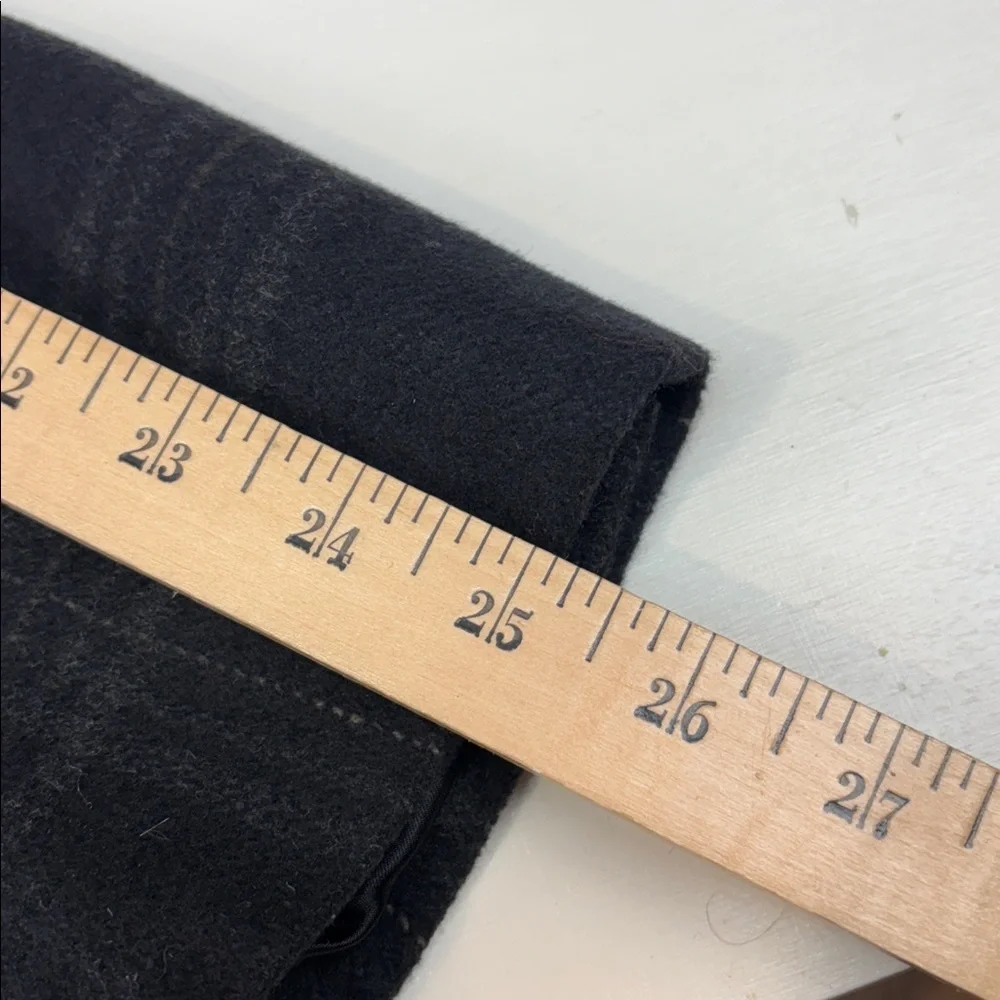 Michael Kors Trench Coat Mens Medium Plaid Wool‎